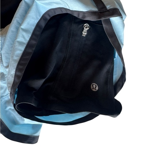 Lululemon Run Speed Squad Shorts Blue Gray Women’s Size 4 - Picture 8 of 10